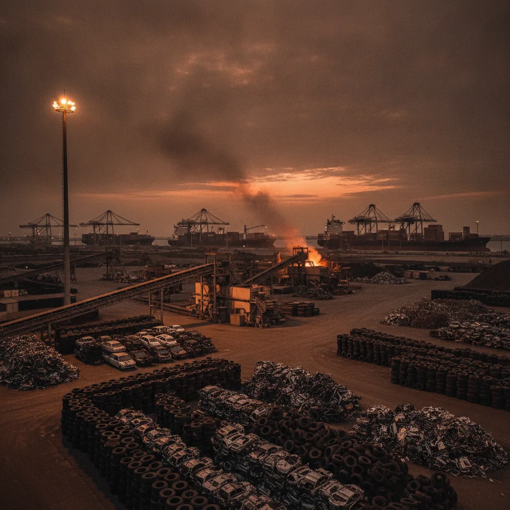Editorial illustration — Sustainable Cost Reduction for Saudi Industrial Operators
